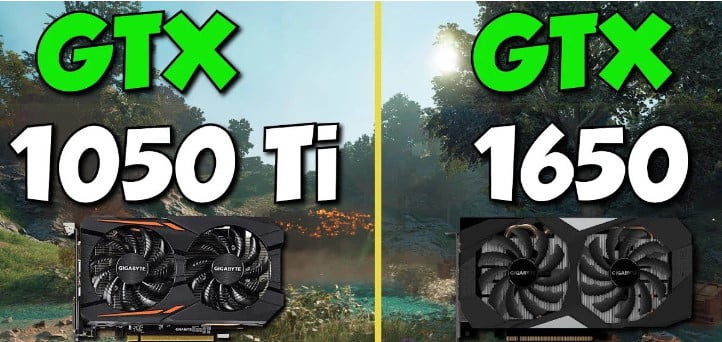 So sánh GTX 1650 vs GTX 1050 Ti